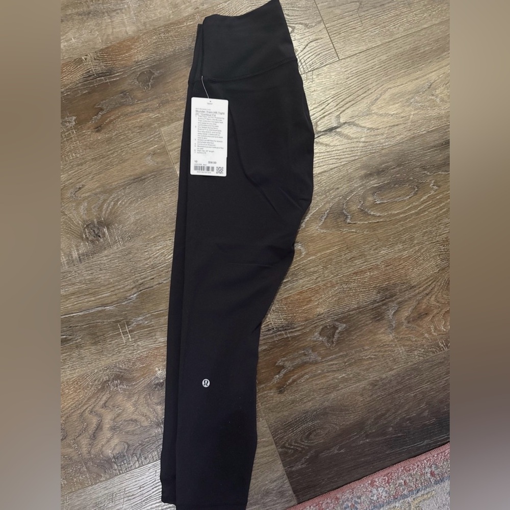 Lululemon Wunder Train HR Tight 25” Leggings Black Size 8 Brand New Women’s